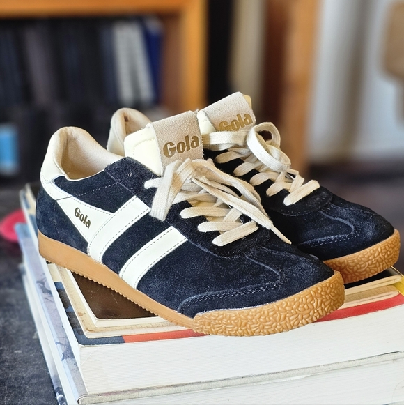 Gola Elan Sneakers Black Suede